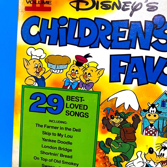DISNEY’S VTG 1979 CHILDREN’S FAVORITES DISNEYLAND VINYL RECORD LP VOL II #1V8121 - Picture 6 of 16